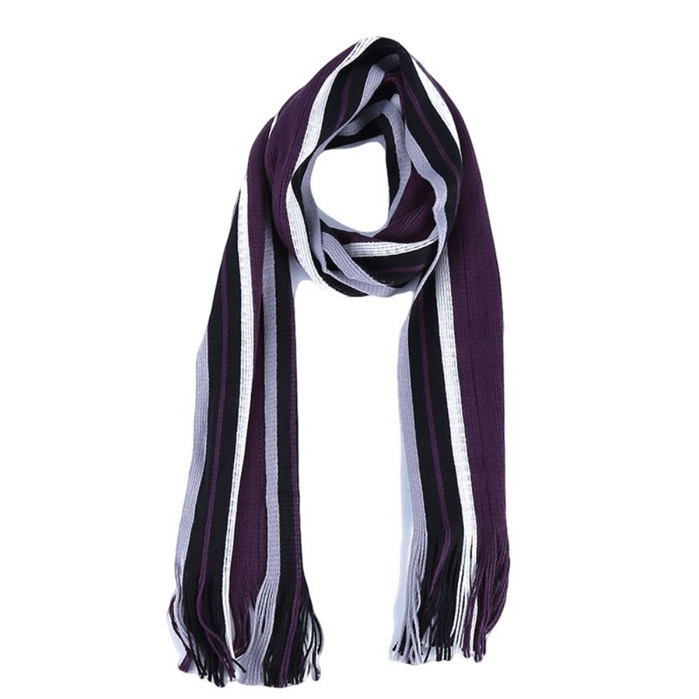 Cashmere Men Striped Scarf Fas - огляд і ціна Muffler Men Wool