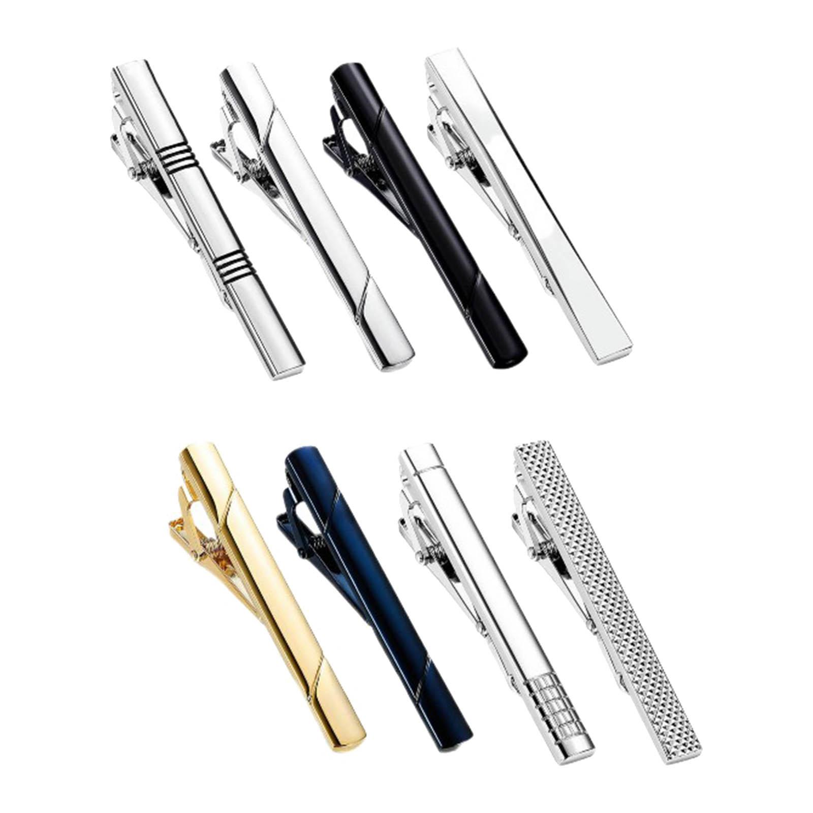 Tie Clips Button Shirt Wedding - огляд і ціна Tie Bar Set Gift