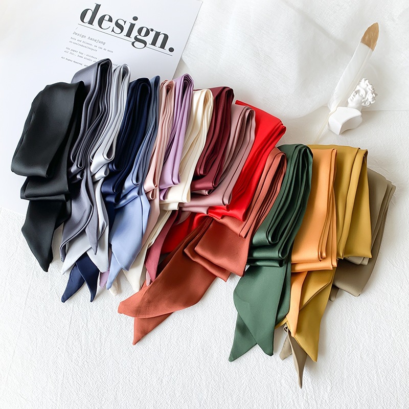 Women Narrow Solid Colors Long - огляд і ціна Skinny Tie Men