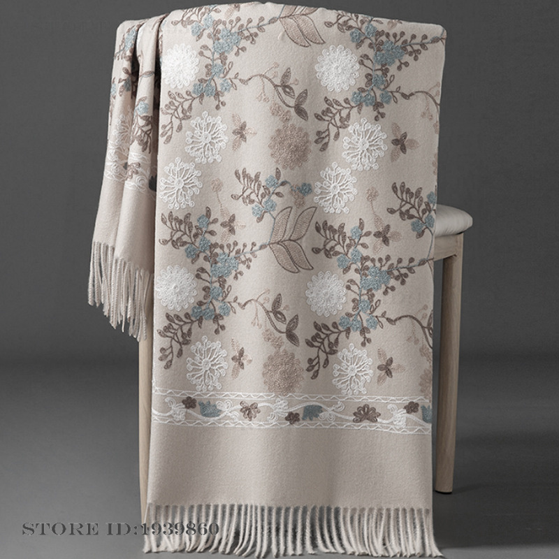 Women's Cashmere Pashmina Scar - огляд і ціна Woven Scarf Blanket