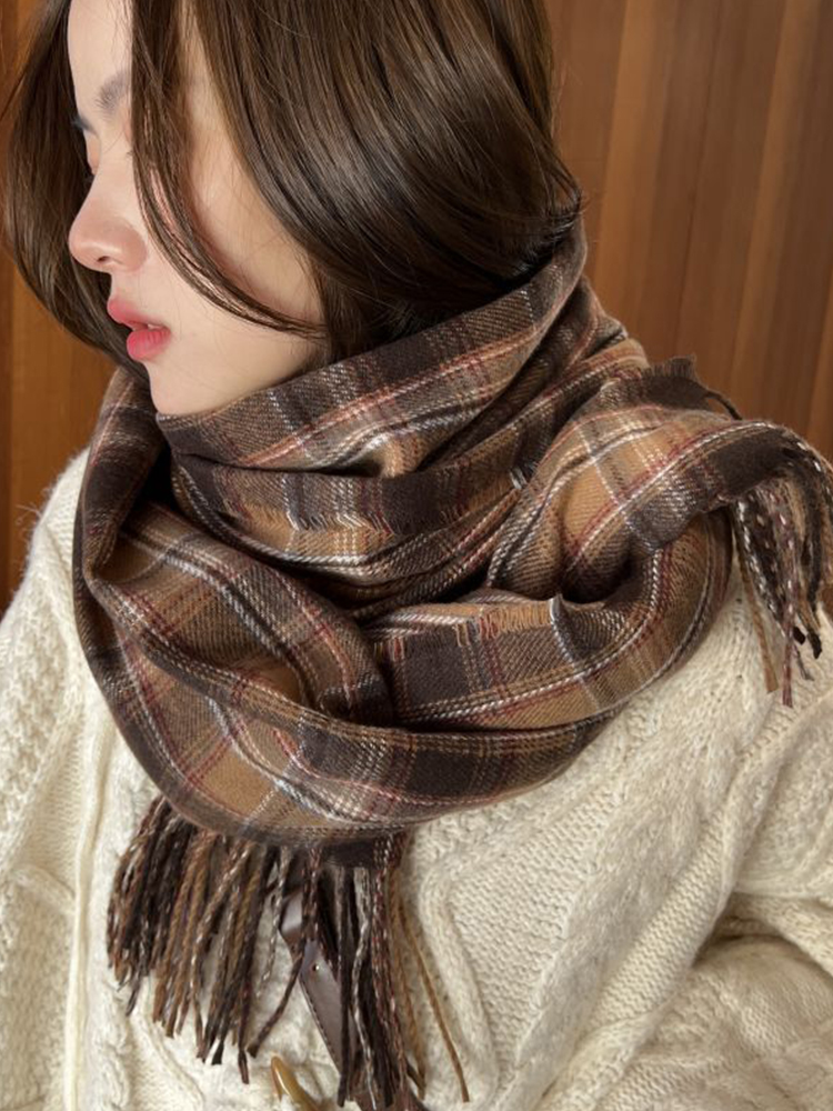 New Imitation Cashmere Women S - огляд і ціна Woven Scarf Blanket