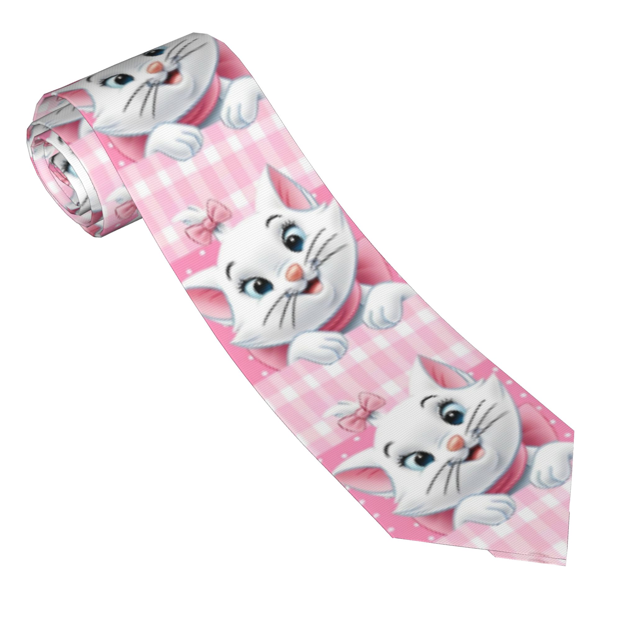 Neckties Aristocats Maries Cat - огляд і ціна Skinny Tie Men